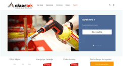 Desktop Screenshot of aksantek.com